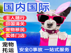 涟水机场托运国际宠物托运 【国